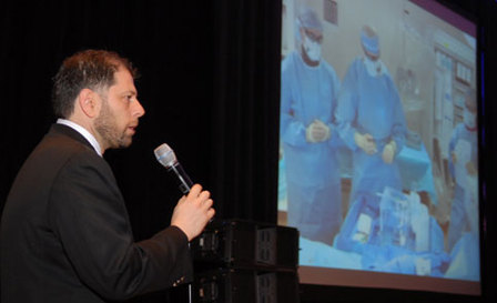 Live TheraSphere administration at World Congress on Interventional Oncology