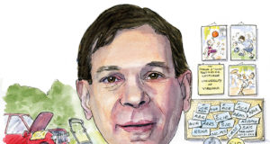 Matthew A Mauro caricature