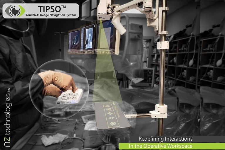Touchless image navigation facilitates decision-making in the operating room