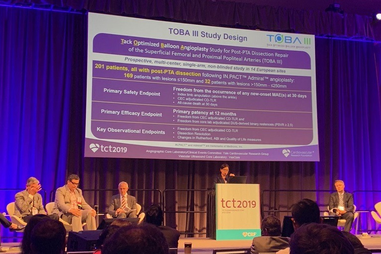 Intact vascular announces positive one-year data from TOBA III clinical trial