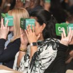 CIO attendees using the VR headsets 766×512