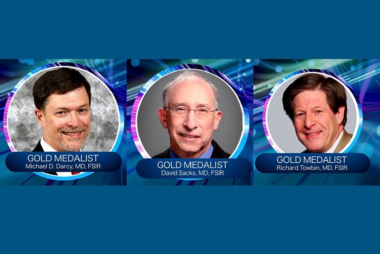 SIR 2021 Gold Medallists honoured for “distinguished service” to interventional radiology