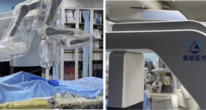 Aopeng Medical's Allvas endovascular intervention surgical robot
