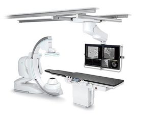 The new Trinias angiography system